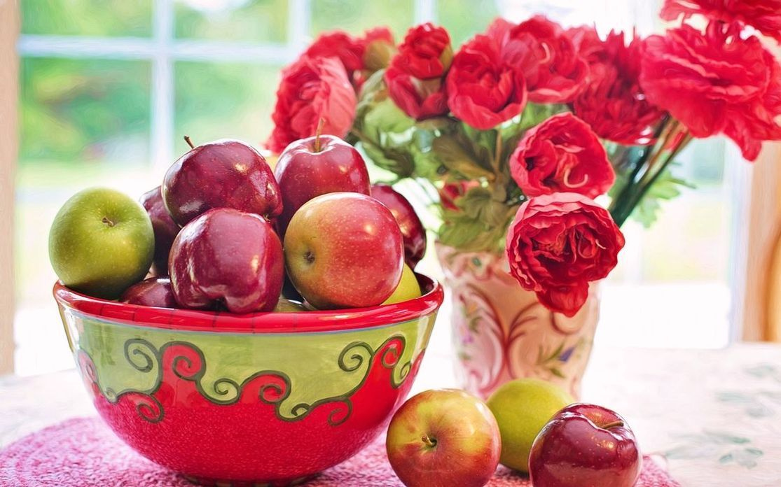 A chilled bowl of mixed berries with a feel of sweetness